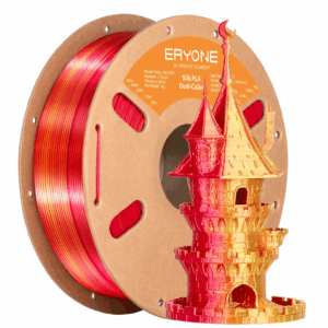 ERYONE Silk Dual Color PLA – Piros és arany színátmenetes filament 1,75 mm