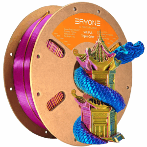 ERYONE Silk Triple Color PLA – Arany, kék és lila színátmenetes filament 1,75 mm